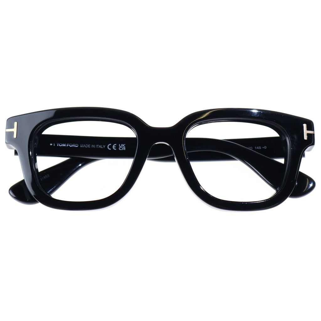 TOM FORD(トムフォード) FT6072-D-B ブルーライトカット ウェリントンフレーム アイウェア メガネ 眼鏡 ブラック