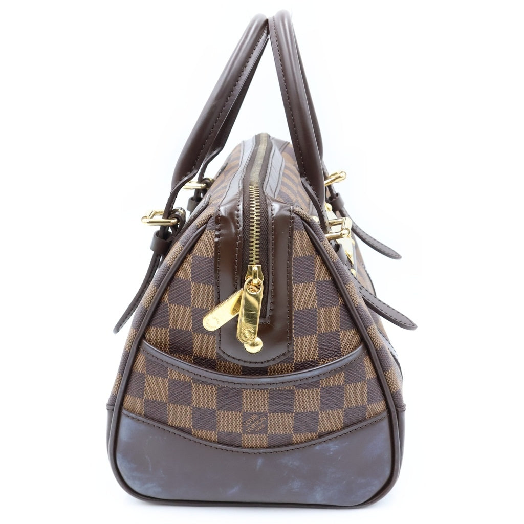 LOUIS VUITTON(ルイヴィトン) ダミエ バークレー PVC レザー ハンド ボストンバッグ ブラウン N52000 レディース