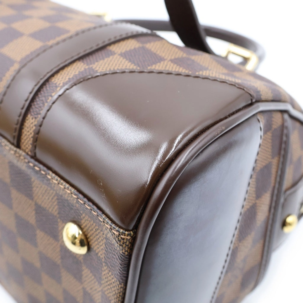 LOUIS VUITTON(ルイヴィトン) ダミエ バークレー PVC レザー ハンド ボストンバッグ ブラウン N52000 レディース