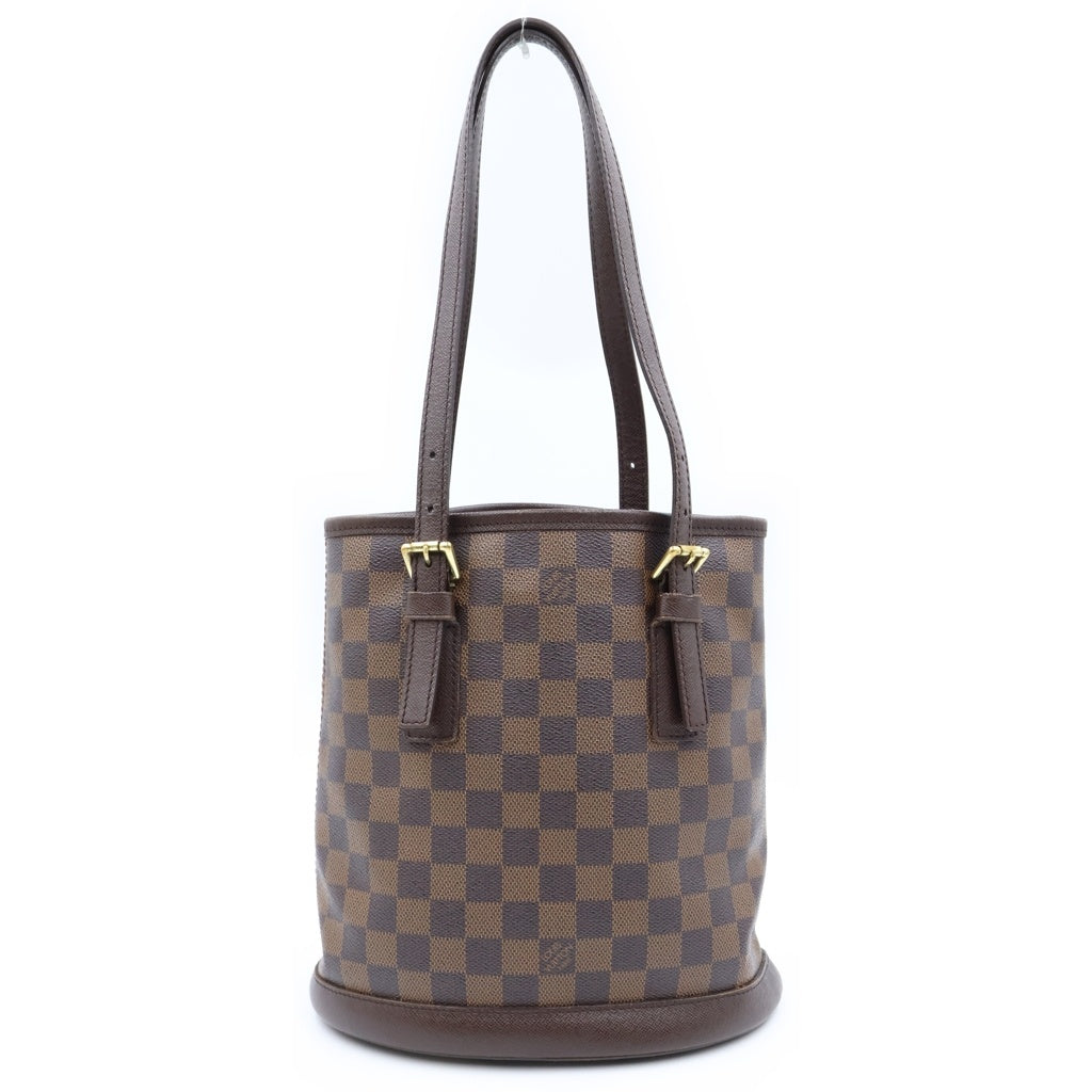 LOUIS VUITTON(ルイヴィトン) ダミエ マレ ハンドバッグ ブラウン PVC×レザー N42240 レディース