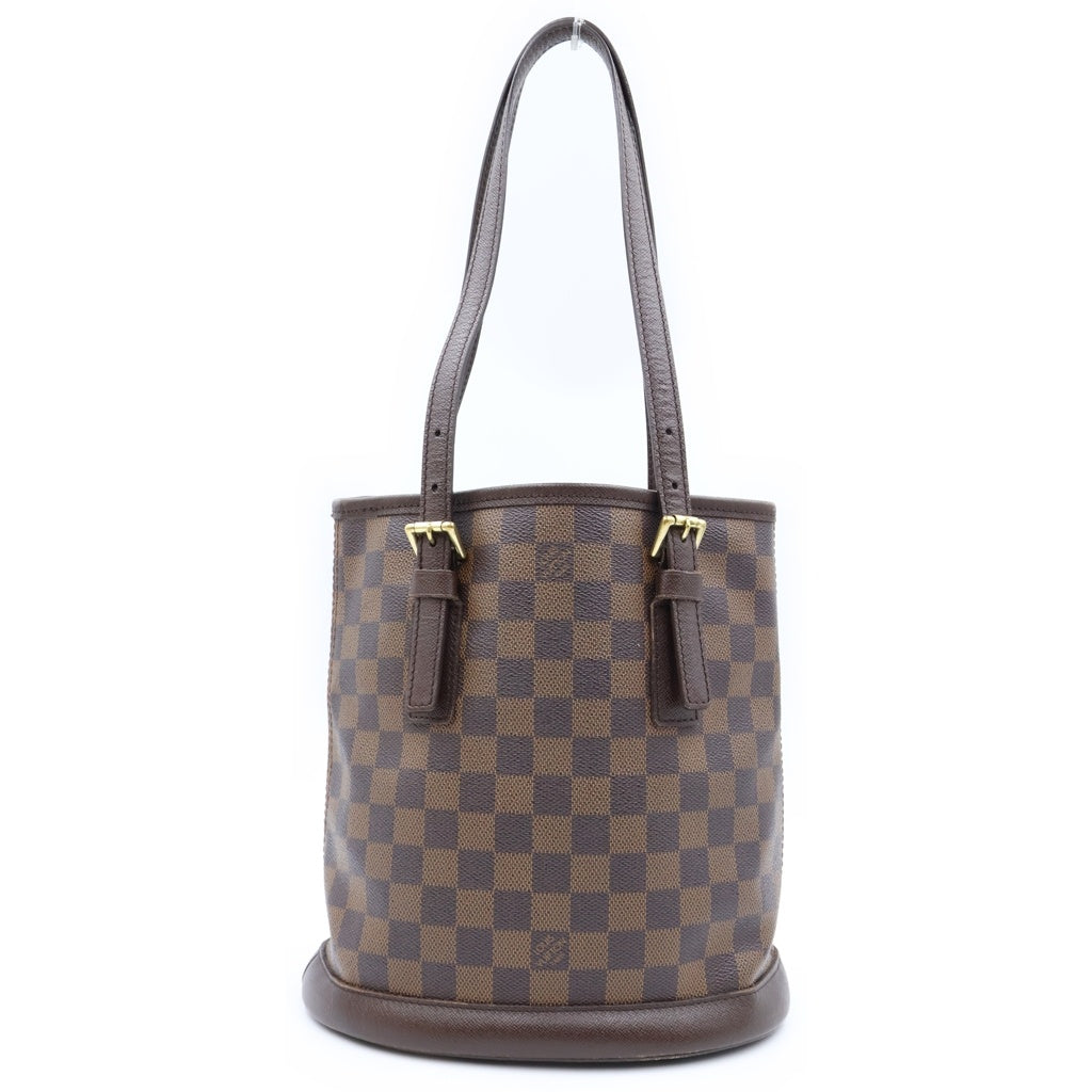 LOUIS VUITTON(ルイヴィトン) ダミエ マレ ハンドバッグ ブラウン PVC×レザー N42240 レディース