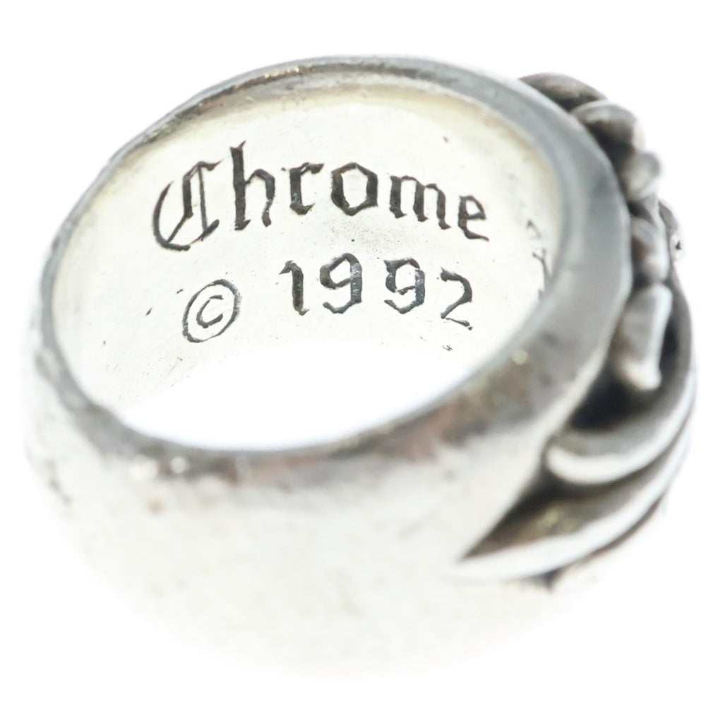 CHROME HEARTS(クロムハーツ) FLRL CRS フローラルクロス リング シルバー #9 BCA346