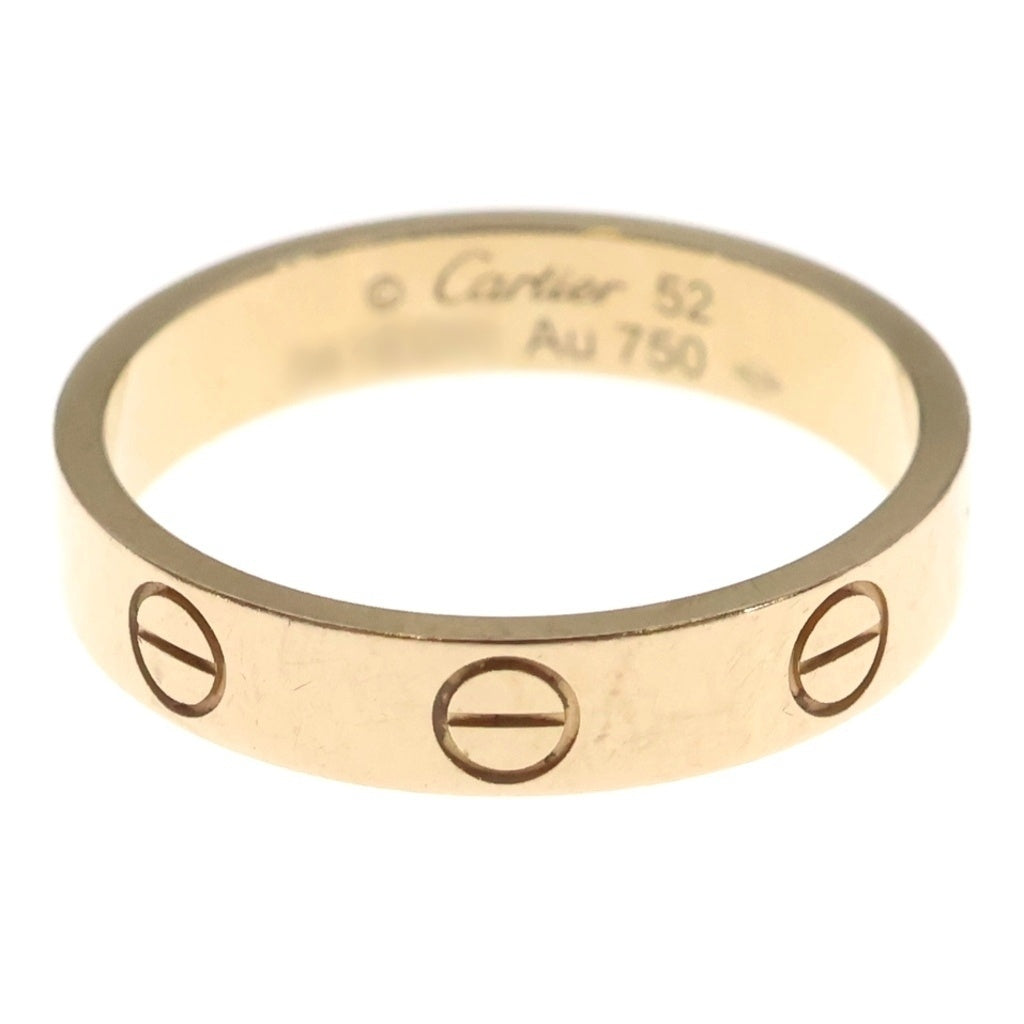 Cartier(カルティエ) ミニラブリング ピンクゴールド Au750PG #50 レディース