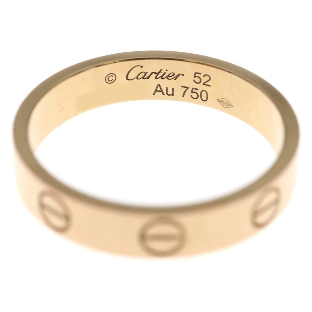 Cartier(カルティエ) ミニラブリング ピンクゴールド Au750PG #50 レディース