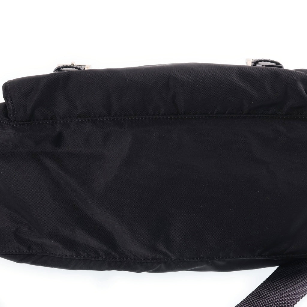 PRADA(プラダ) テスートナイロンメッセンジャーバッグ ショルダーバッグ ブラック BT6671 レディース
