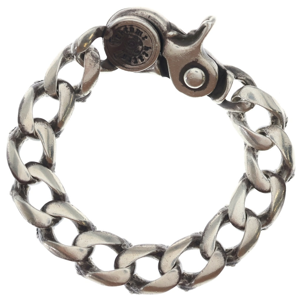CHROME HEARTS(クロムハーツ) CROW FNCY CHN LNK クロウ ファンシーリンク クリップブレスレット 12リンク シルバー