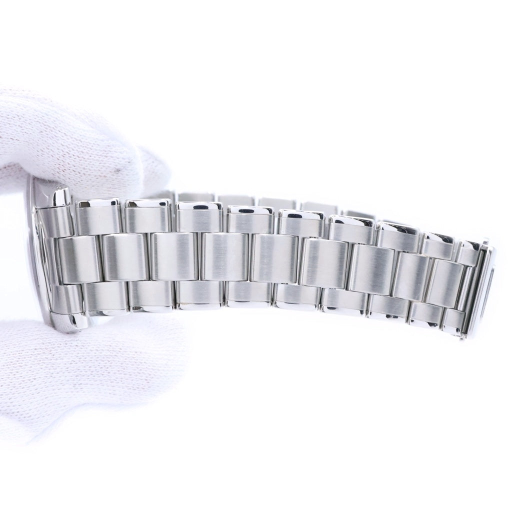 GRAND SEIKO(グランドセイコー) エレガンスコレクション 黒文字盤 腕時計 SS/QZ SBGX121 シルバー×ブラック