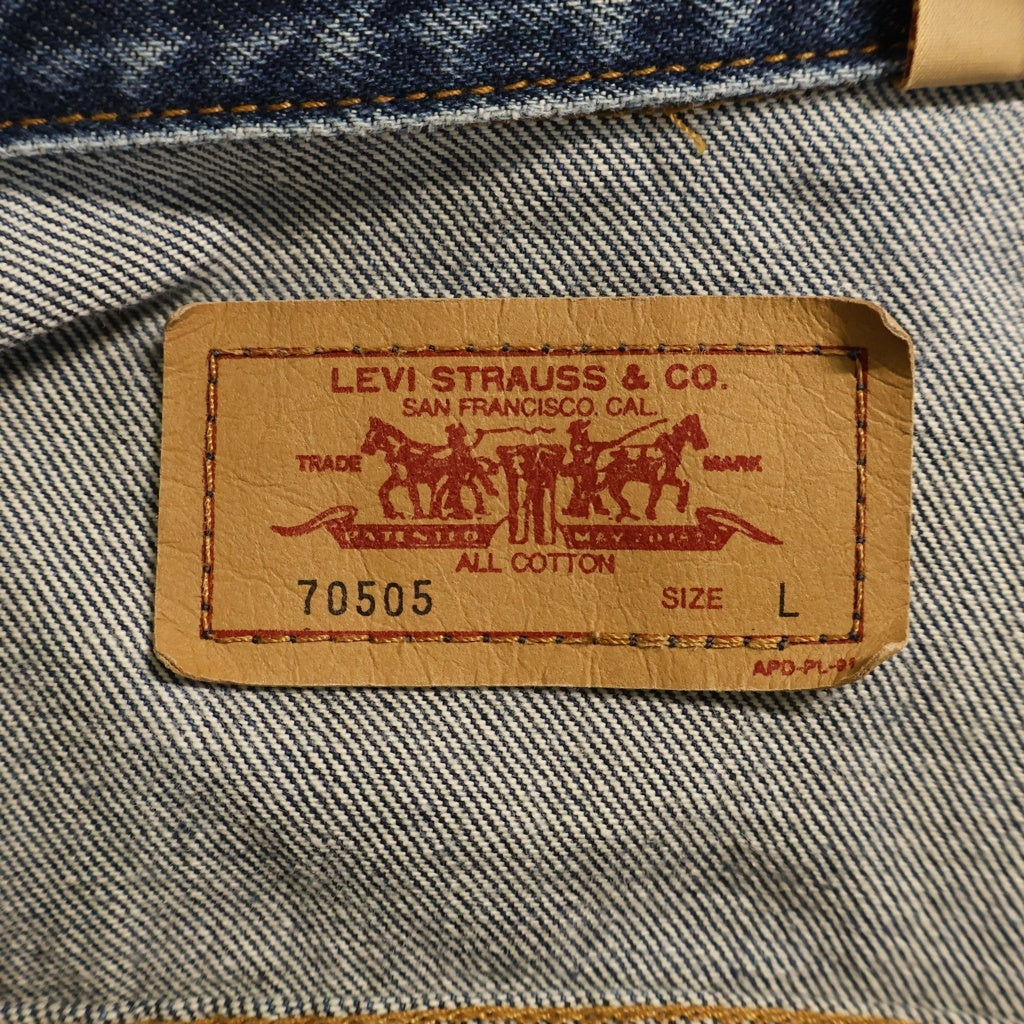 Levi's(リーバイス) 70505-0201 デニムジャケット #L