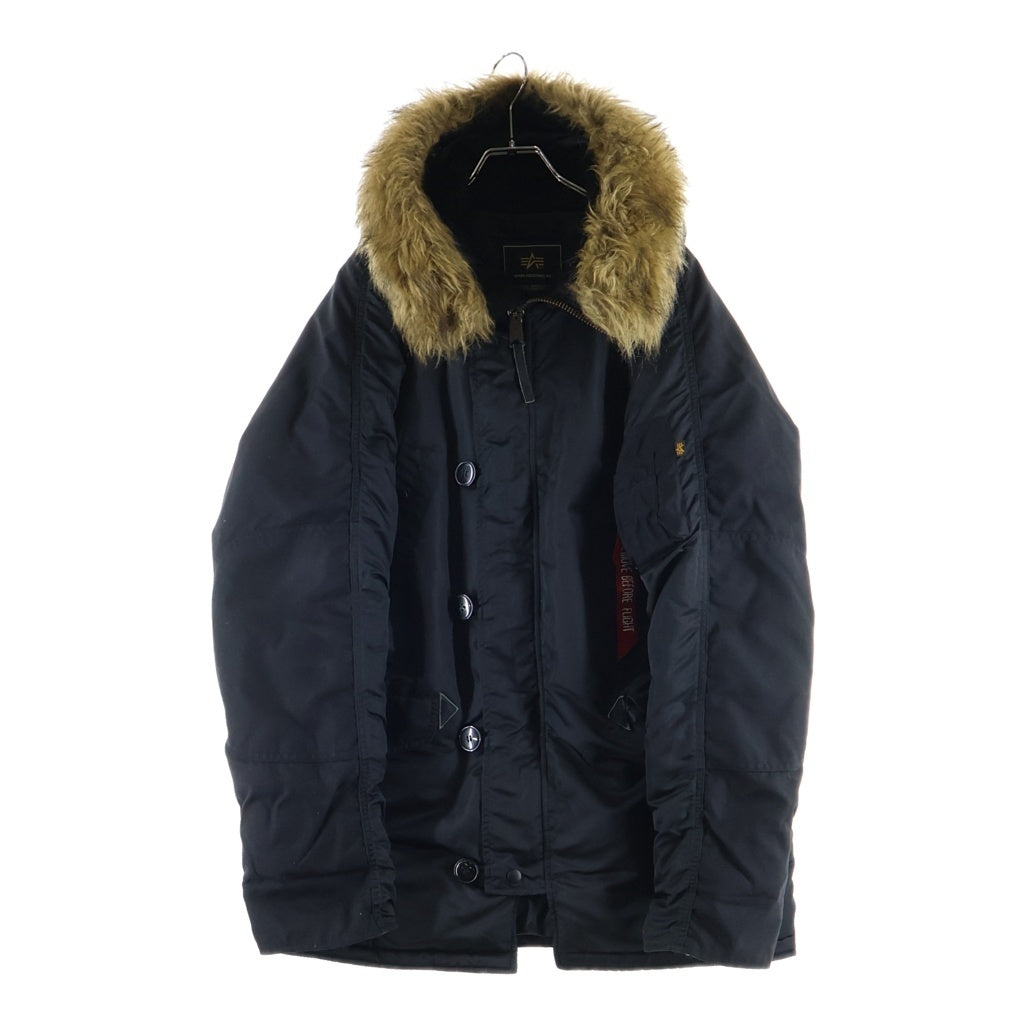 ALPHA INDUSTRIES(アルファ インダストリーズ) フライトジャケット ブラック #L 21095-201