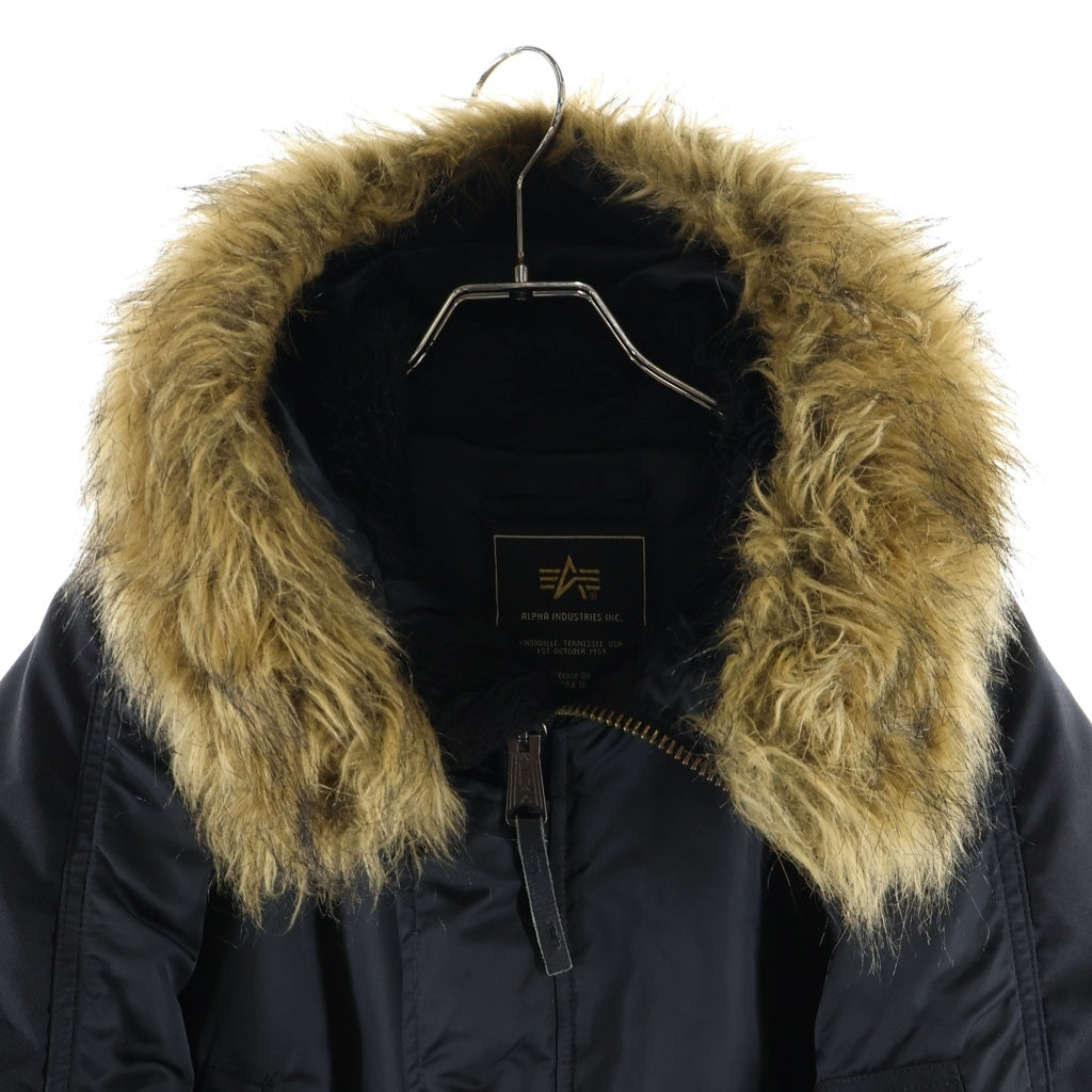 ALPHA INDUSTRIES(アルファ インダストリーズ) フライトジャケット ブラック #L 21095-201
