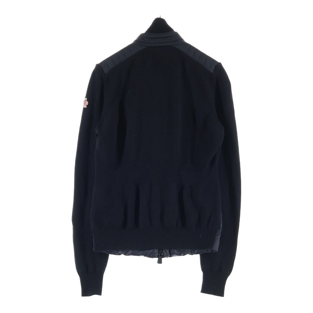 MONCLER GRENOBLE(モンクレールグルノーブル) ■CARDIGAN TRICOT ダウン切り替えカーディガン ブラック #S F20989B50400