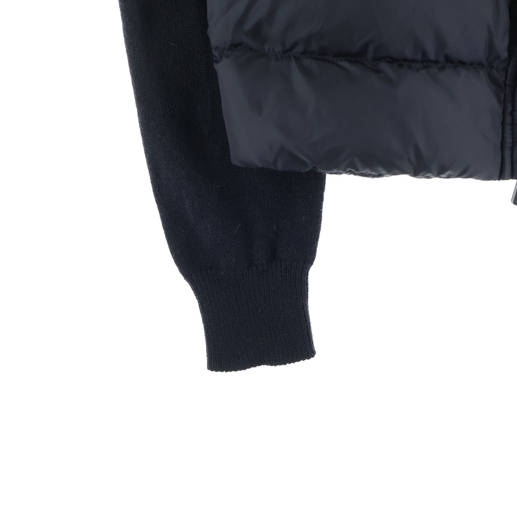 MONCLER GRENOBLE(モンクレールグルノーブル) ■CARDIGAN TRICOT ダウン切り替えカーディガン ブラック #S F20989B50400