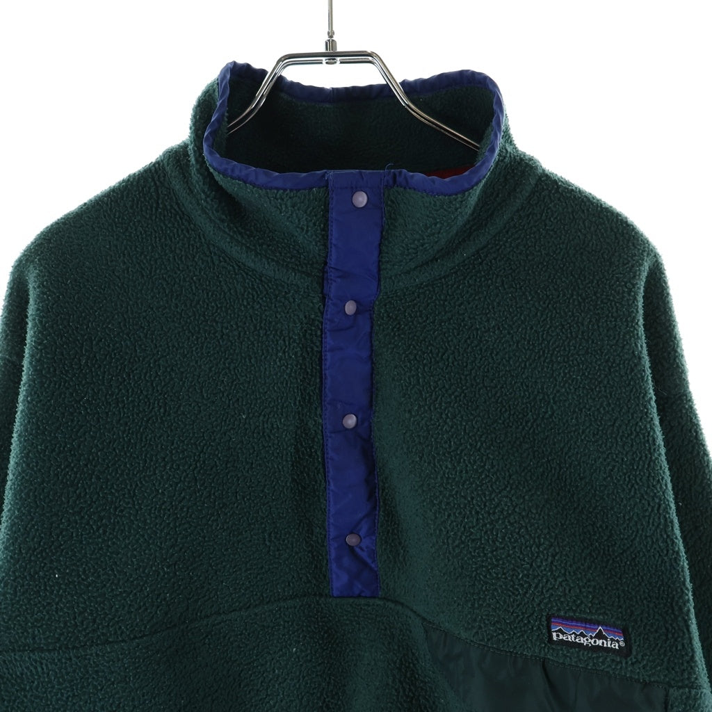 PATAGONIA(パタゴニア) ■90s Synchilla Snap-T シンチラ スナップ フリースジャケット グリーン #M 25530