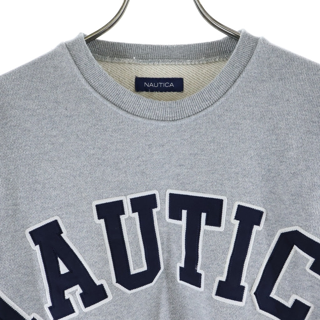 NAUTICA(ノーティカ) FREAKS STORE別注 アーチロゴスウェットトレーナー グレー #M 211-1217