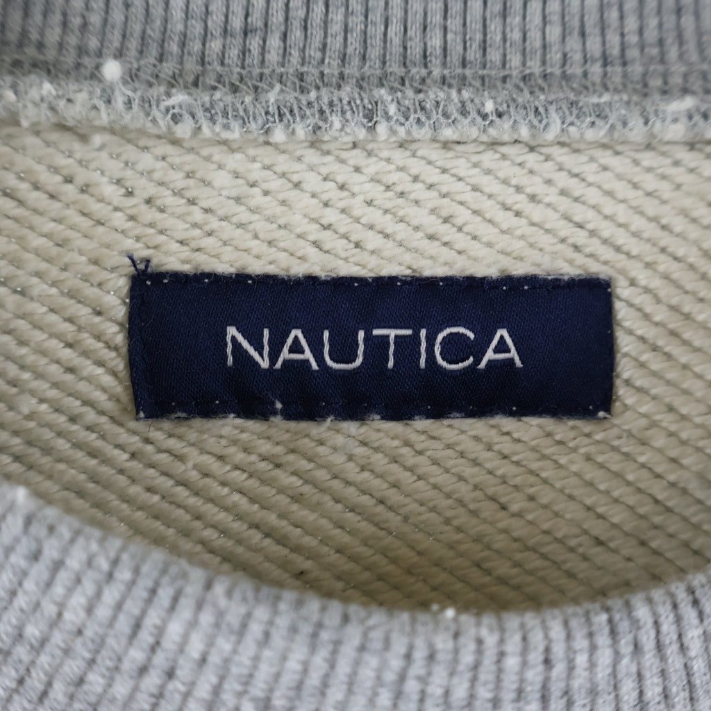 NAUTICA(ノーティカ) FREAKS STORE別注 アーチロゴスウェットトレーナー グレー #M 211-1217