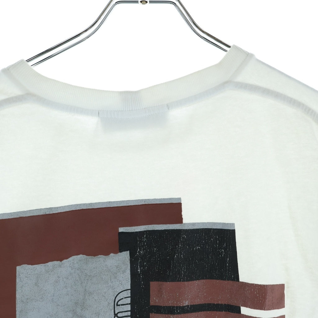 STONE ISLAND(ストーンアイランド) フロントロゴバックプリントTシャツ ホワイト #S 75152NS83