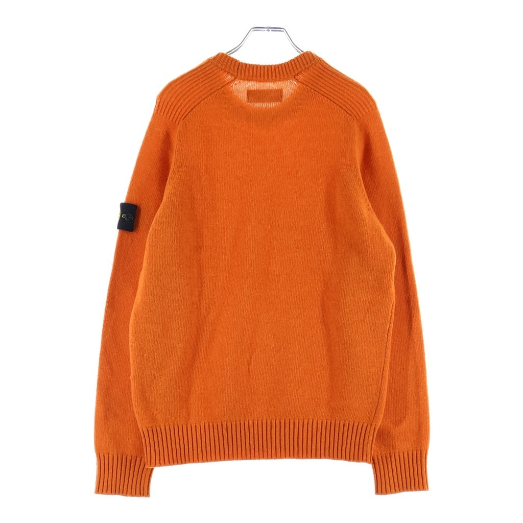 STONE ISLAND(ストーンアイランド) ■ロゴワッペンクルーネックセーター ニット オレンジ #S 7115552A3