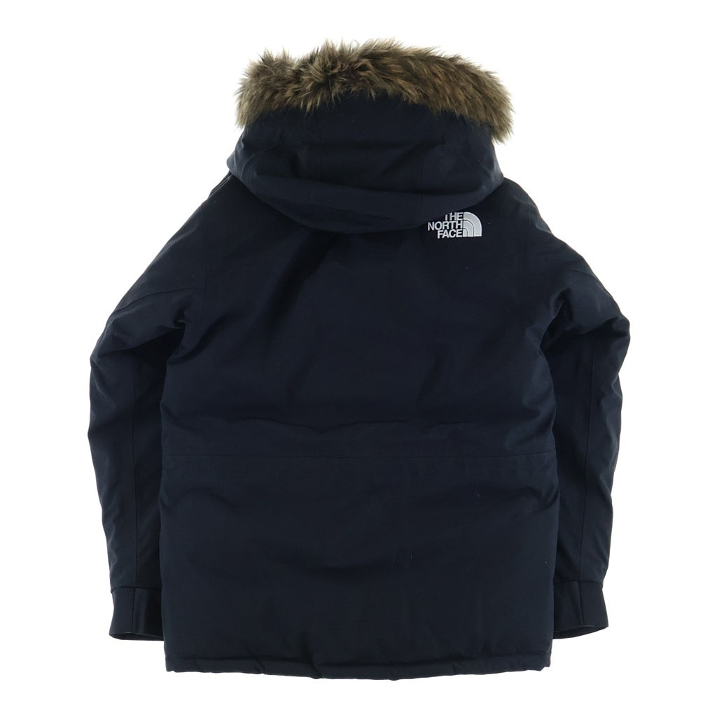 THE NORTH FACE(ザノースフェイス) ANTARCTICA PARKA アンタークティカパーカ フロントロゴエンブロイダリー ファーフーデッド ジップアップ ダウンジャケット ブラック #L ND92032