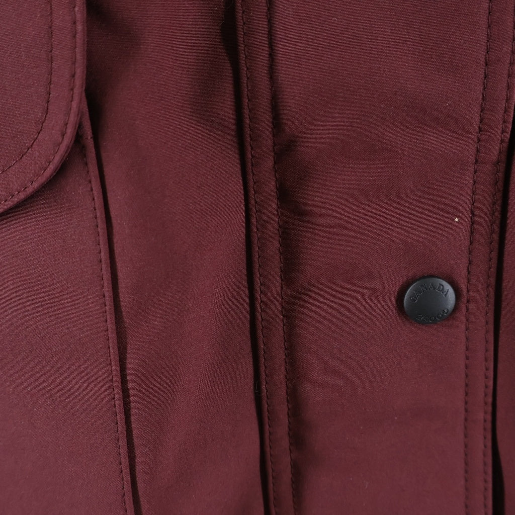 CANADA GOOSE(カナダグース) TRILLIUM PARKA Fusion Fit Heritage トリリウムパーカー ファーフードダウンジャケット バーガンディ #S 6660LA レディース