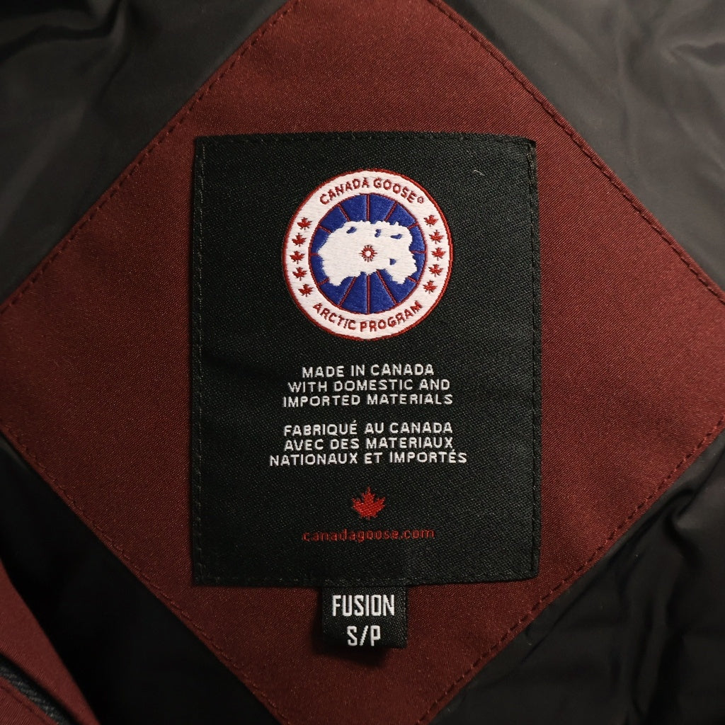 CANADA GOOSE(カナダグース) TRILLIUM PARKA Fusion Fit Heritage トリリウムパーカー ファーフードダウンジャケット バーガンディ #S 6660LA レディース