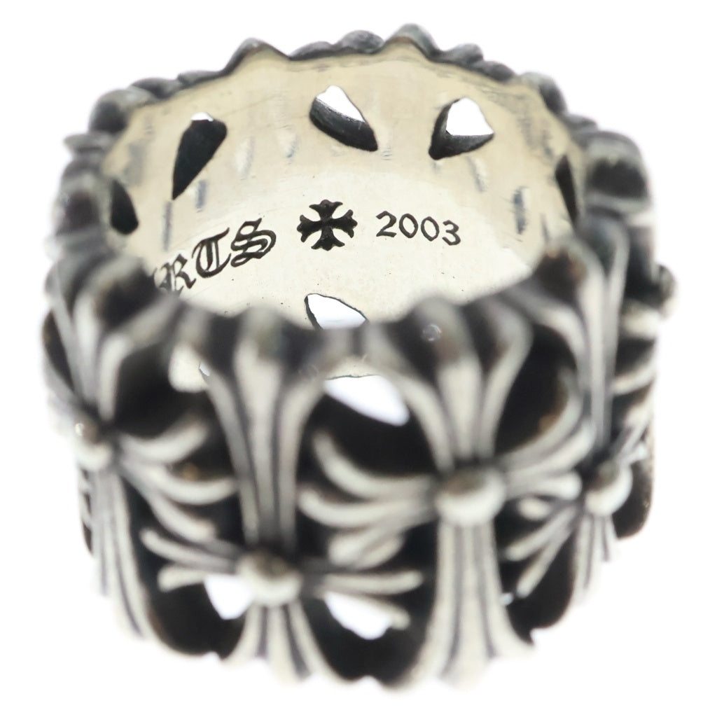CHROME HEARTS(クロムハーツ) CEMETERY セメタリー クロスリング シルバー BCA339 15号