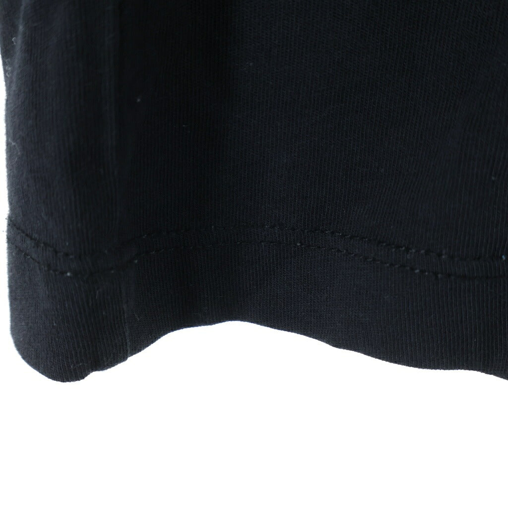 RAF SIMONS(ラフシモンズ) 23SS Oversized T-shirt with hand sign print ハンドサインプリントTシャツ ブラック #L 231-M119
