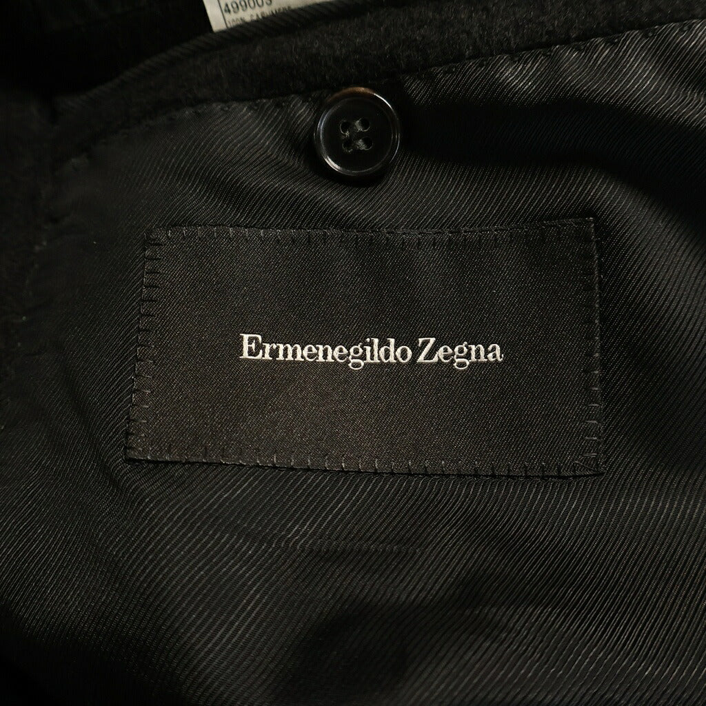 Ermenegildo Zegna(エルメネジルドゼニア) Su Misura スミズーラ カシミヤロングコート ブラック #50R 4171R0