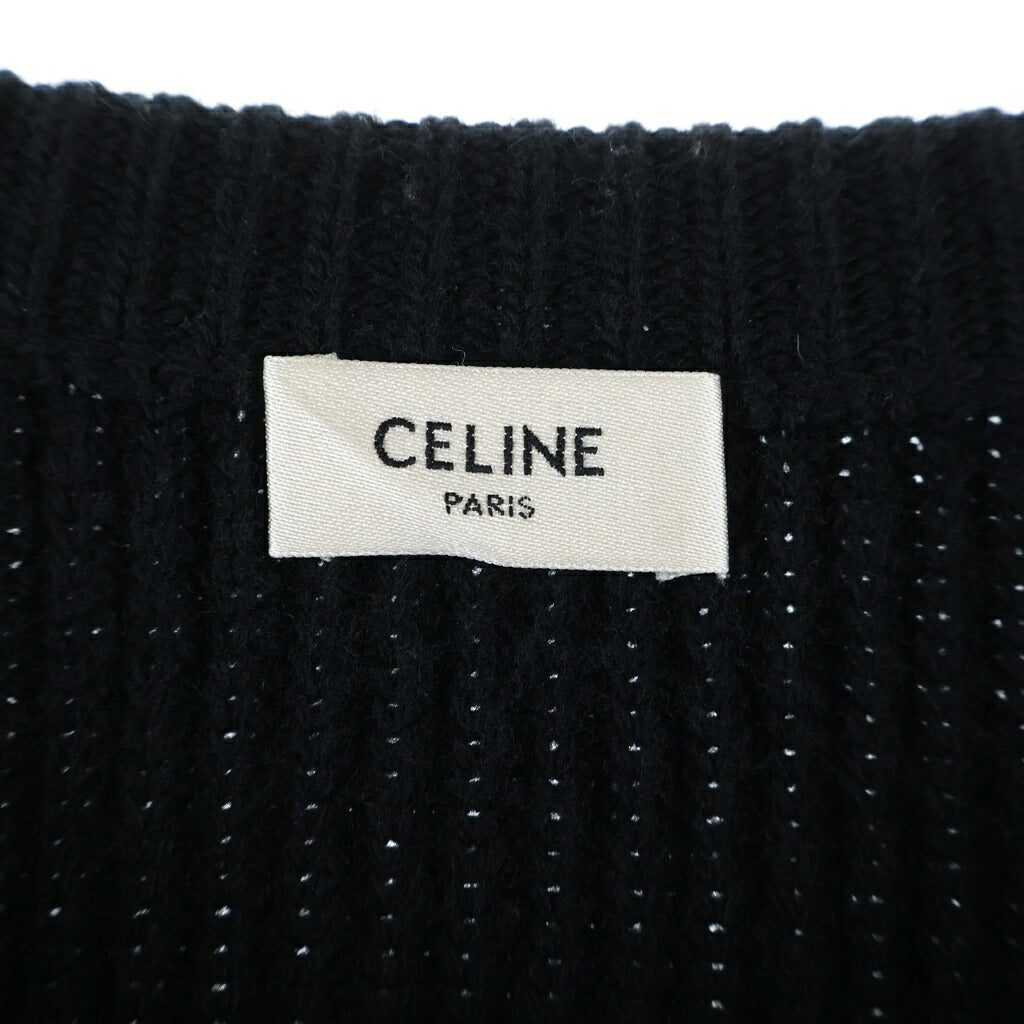 CELINE(セリーヌ) ■21AW ロゴニットセーター ブラック #M 2A19R423P.38NO