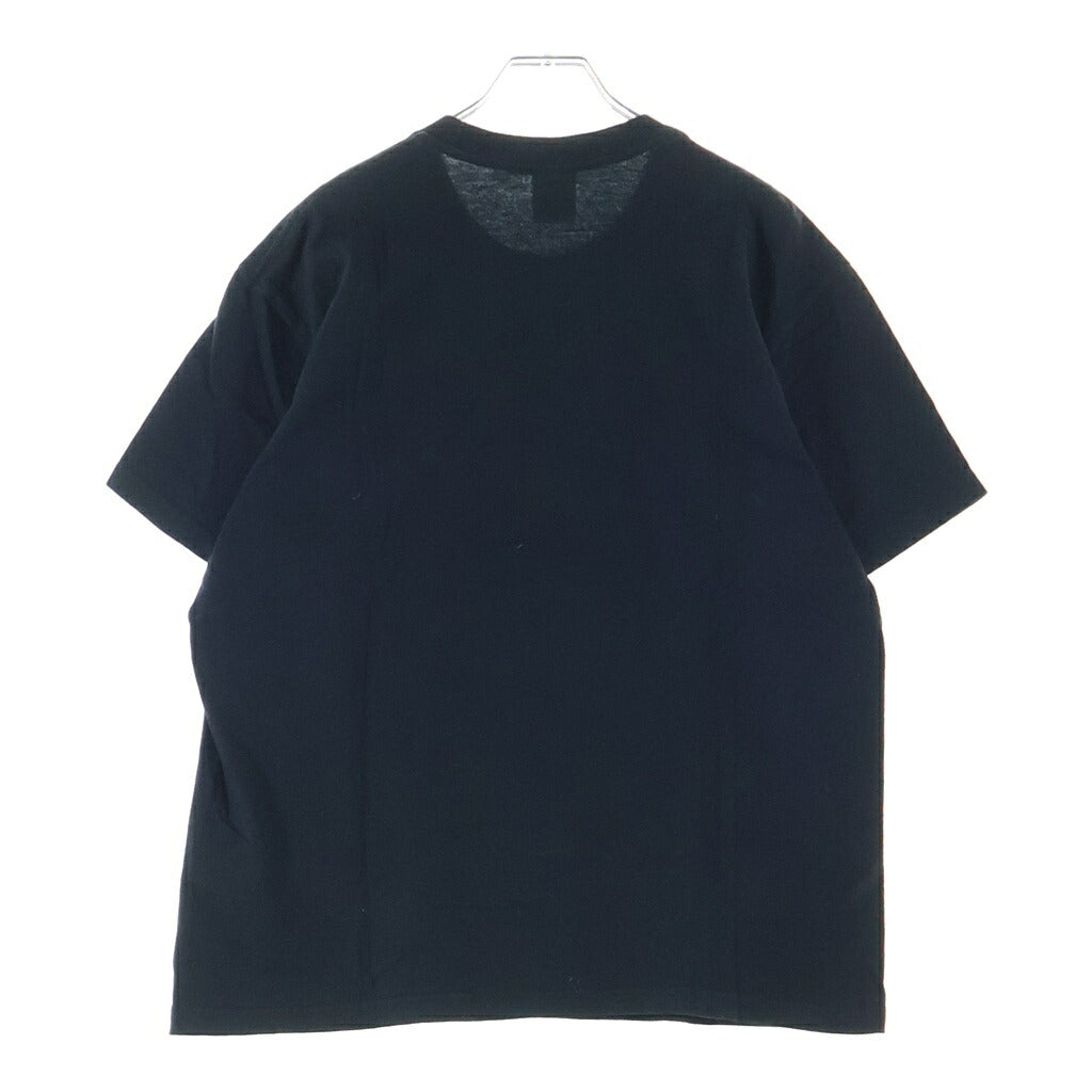 SUPREME(シュプリーム) 22SS ×BURBERRY Box Logo Tee バーバリー ノバチェック ボックスロゴ クルーネック半袖Tシャツ カットソー ブラック #M