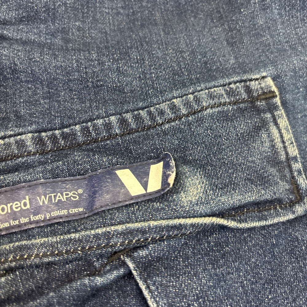 WTAPS(ダブルタップス) 22AW GIMMICK / TROUSERS / COTTON. DENIM 222WVDT-PTM02 デニムカーゴパンツ インディゴ