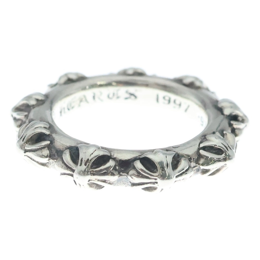 CHROME HEARTS(クロムハーツ) CROSS BAND クロスバンド リング シルバー BCA342