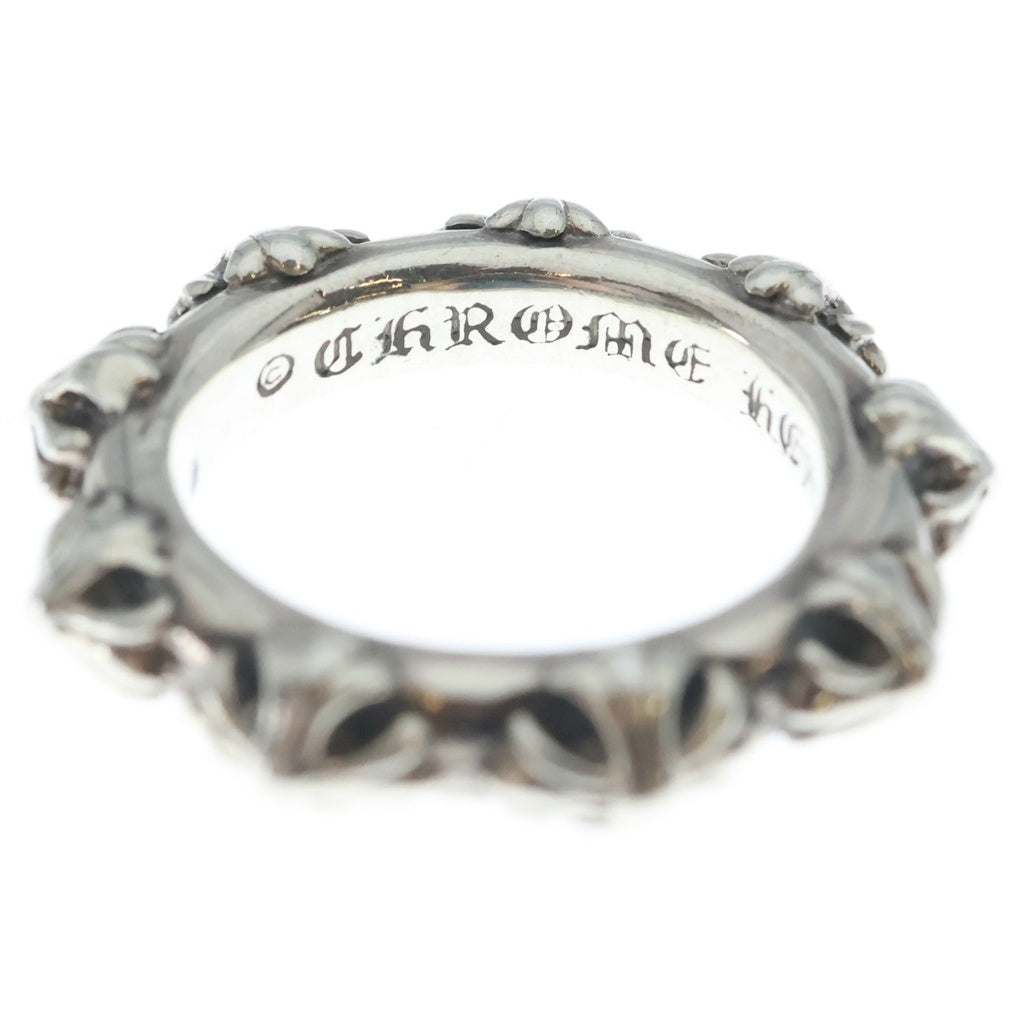 CHROME HEARTS(クロムハーツ) CROSS BAND クロスバンド リング シルバー BCA342
