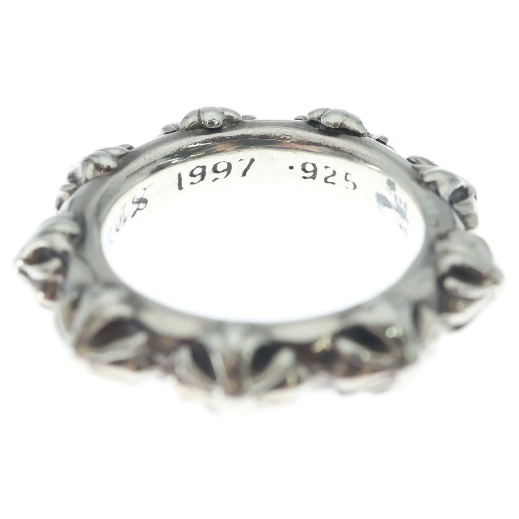CHROME HEARTS(クロムハーツ) CROSS BAND クロスバンド リング シルバー BCA342