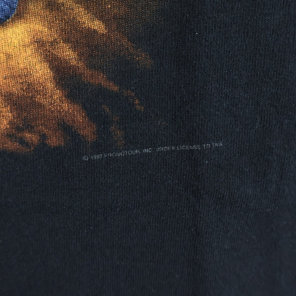 VINTAGE(ヴィンテージ) 90S THE ROLLING STONES BRIDGES TO BABYLON TOUR TEE ローリングストーンズ ツアー 両面プリント半袖カットソーTシャツ ブラック