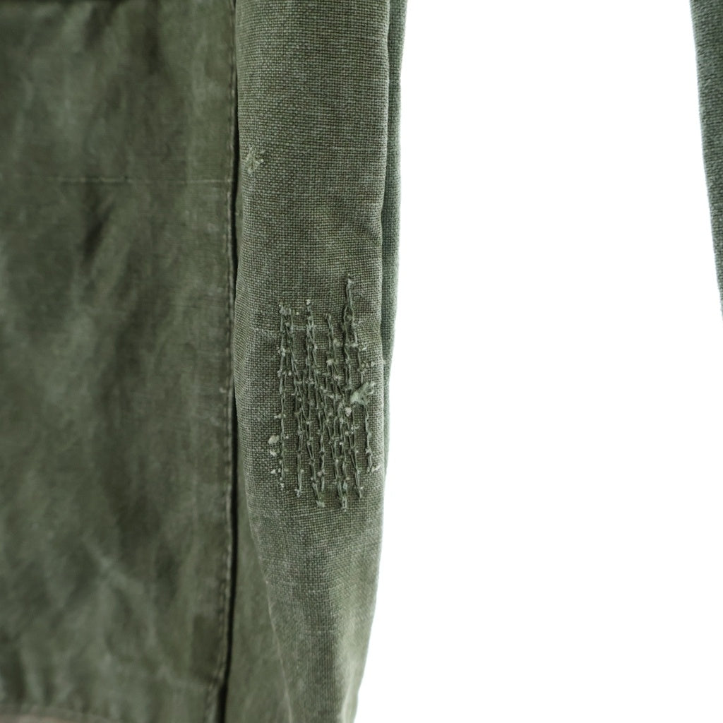 NO BRAND(ノーブランド) AICHE PATCHWORK CARGO PANTS パッチワーク カーゴ パンツ カーキ