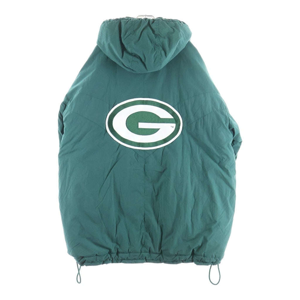 VINTAGE(ヴィンテージ) 90s NFL PACKERS PRO LINE APEX ONE NYLON JACKET 中綿 ナイロンジャケット グリーン