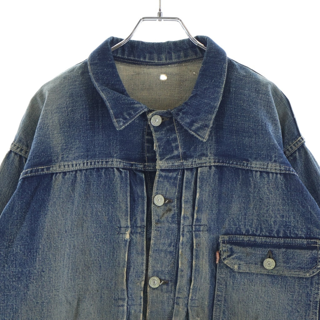 Levi's(リーバイス) 40S VINTAGE 506XX 1st 片面BIG E ボタン裏刻印ツーブロンク シンチバック デニムトラッカージャケット インディゴ