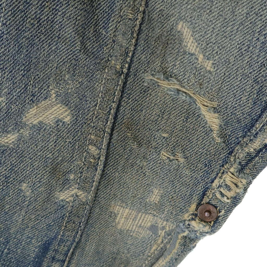 Levi's(リーバイス) 40S VINTAGE 506XX 1st 片面BIG E ボタン裏刻印ツーブロンク シンチバック デニムトラッカージャケット インディゴ