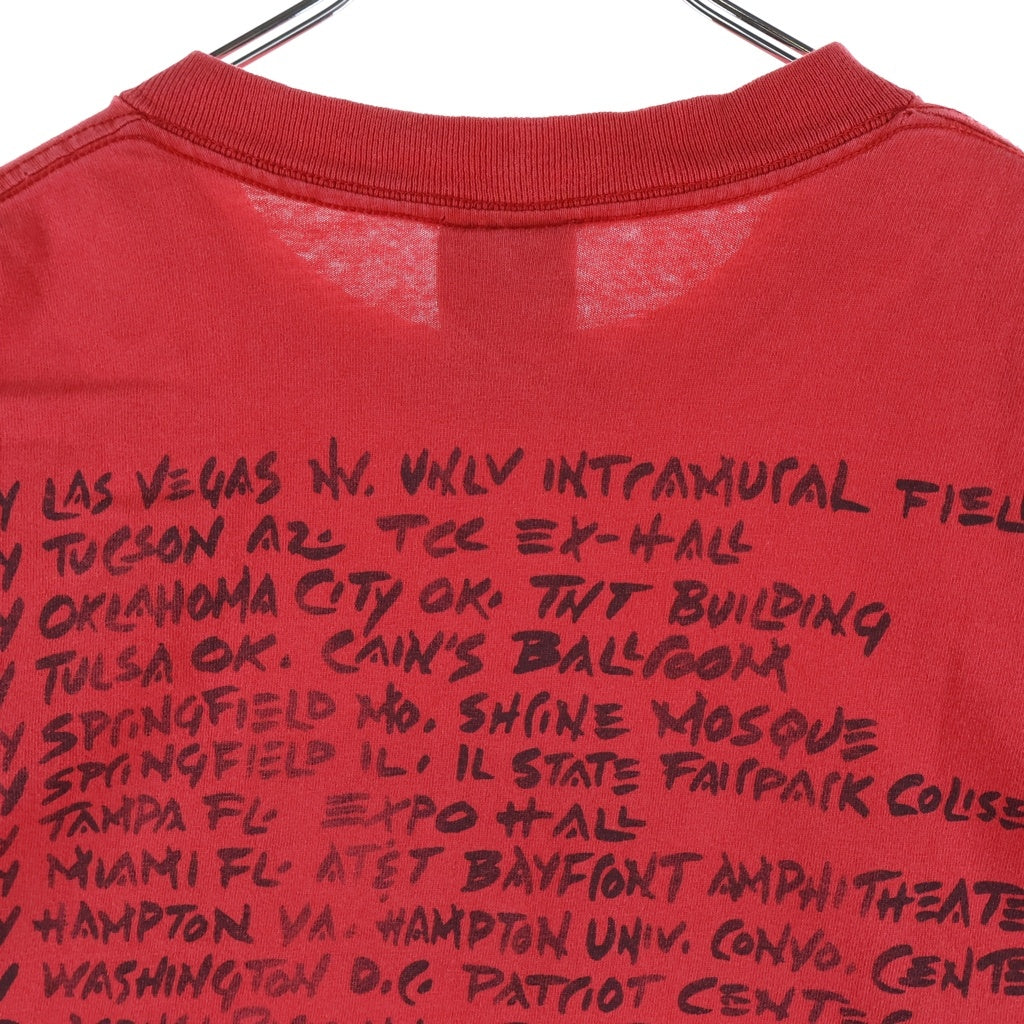 VINTAGE(ヴィンテージ) 90S VINTAGE OFFSPRING 1995 TOUR GIANT USA製 ヴィンテージ オフスプリング ツアー バンドTシャツ 半袖クルーネックカットソー ジャイアント レッド
