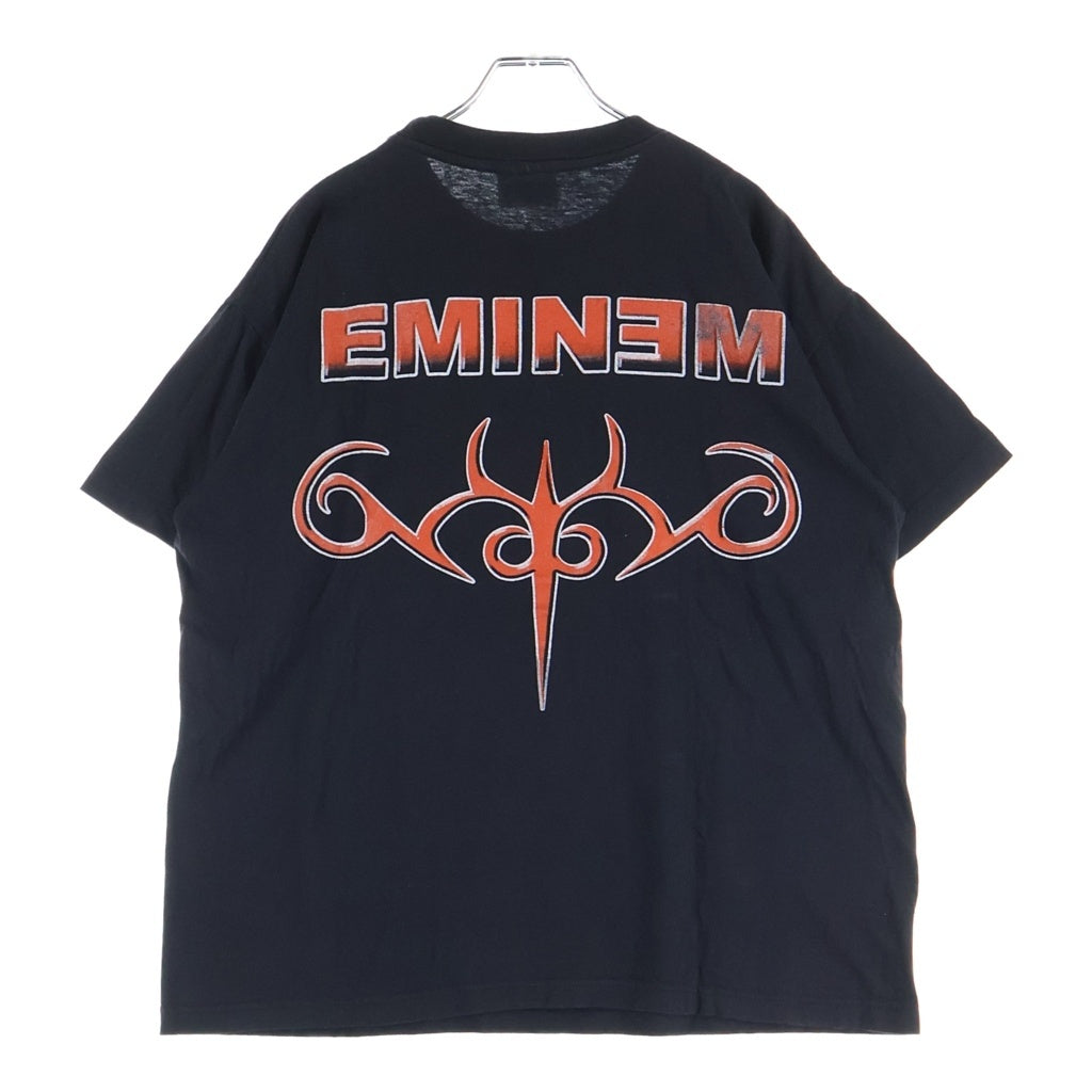 VINTAGE(ヴィンテージ) 00S THE EMINEM SHOW BOOTLEG TEE エミネム ブートレグ 両面プリント 半袖カットソーTシャツ ブラック