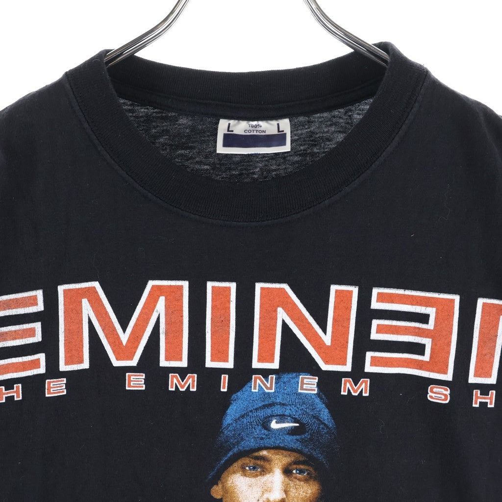 VINTAGE(ヴィンテージ) 00S THE EMINEM SHOW BOOTLEG TEE エミネム ブートレグ 両面プリント 半袖カットソーTシャツ ブラック