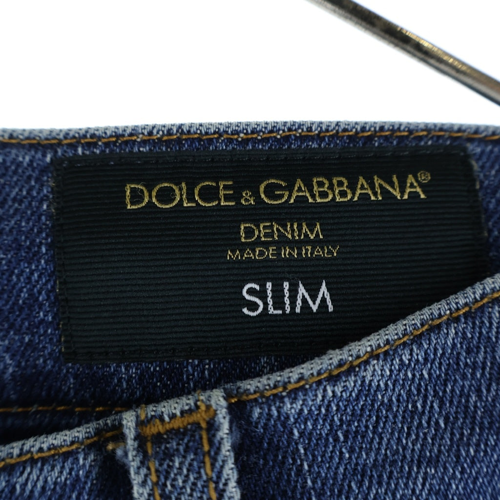 DOLCE & GABBANA(ドルチェアンドガッバーナ) 00S DENIM SKINNY PANTS デニム スキニー パンツ インディゴ