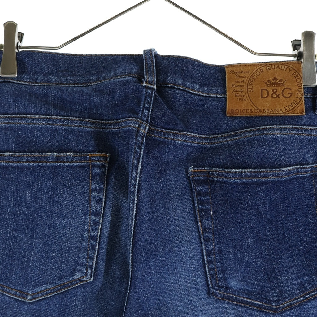 DOLCE & GABBANA(ドルチェアンドガッバーナ) 00S DENIM SKINNY PANTS デニム スキニー パンツ インディゴ