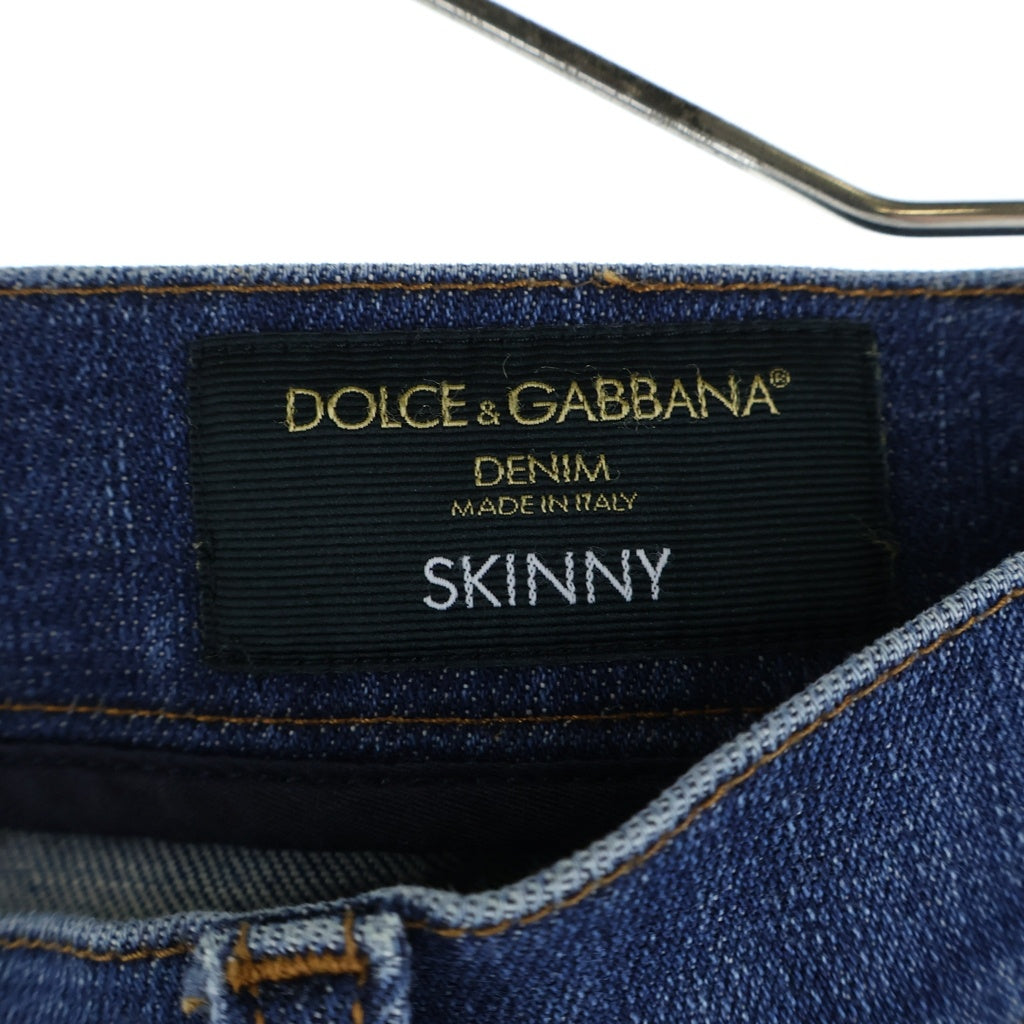 DOLCE & GABBANA(ドルチェアンドガッバーナ) 00S DENIM SKINNY PANTS デニム スキニー パンツ インディゴ