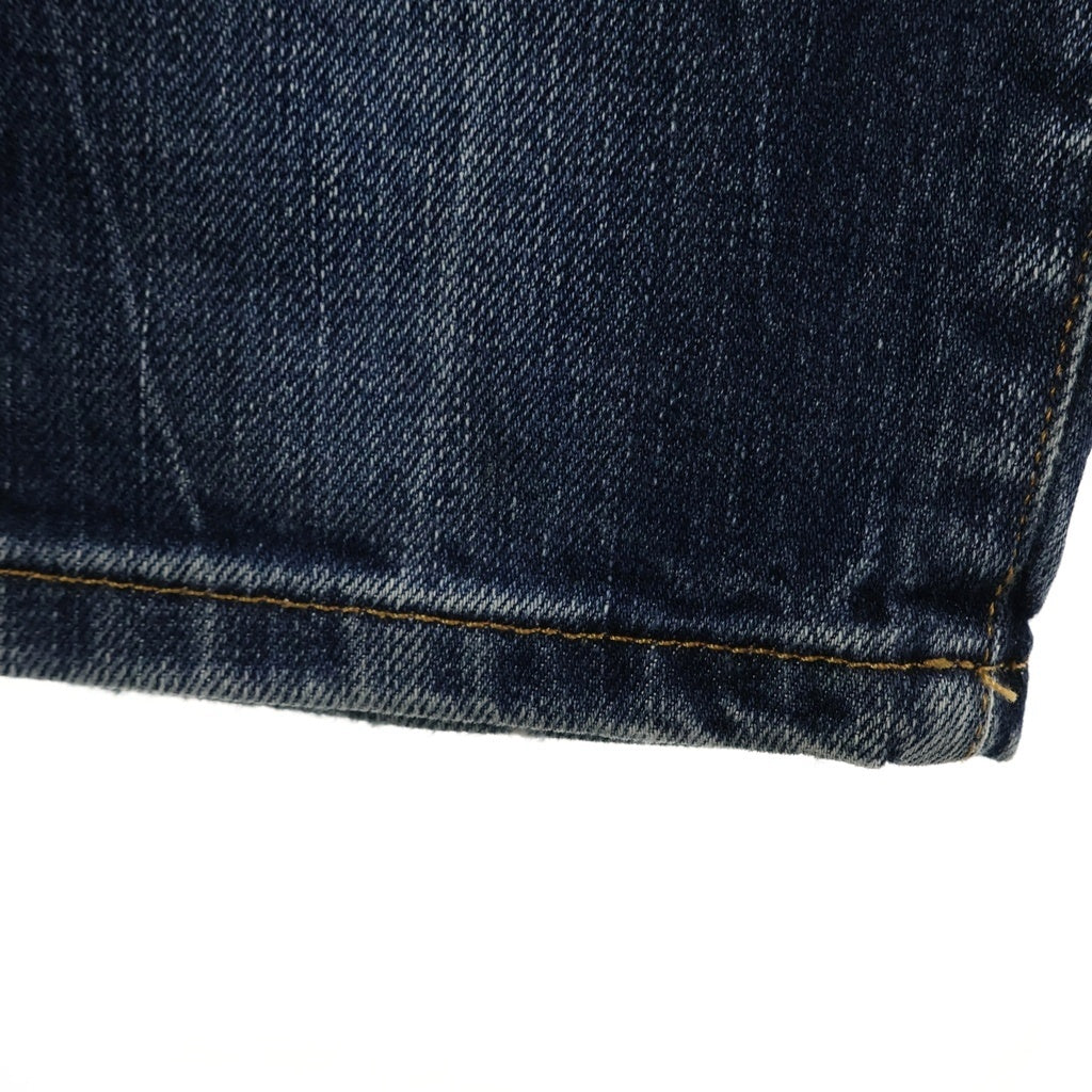 DOLCE & GABBANA(ドルチェアンドガッバーナ) 00S DAMAGED DENIM SKINNY PANTS ダメージ加工 デニム スキニー パンツ インディゴ