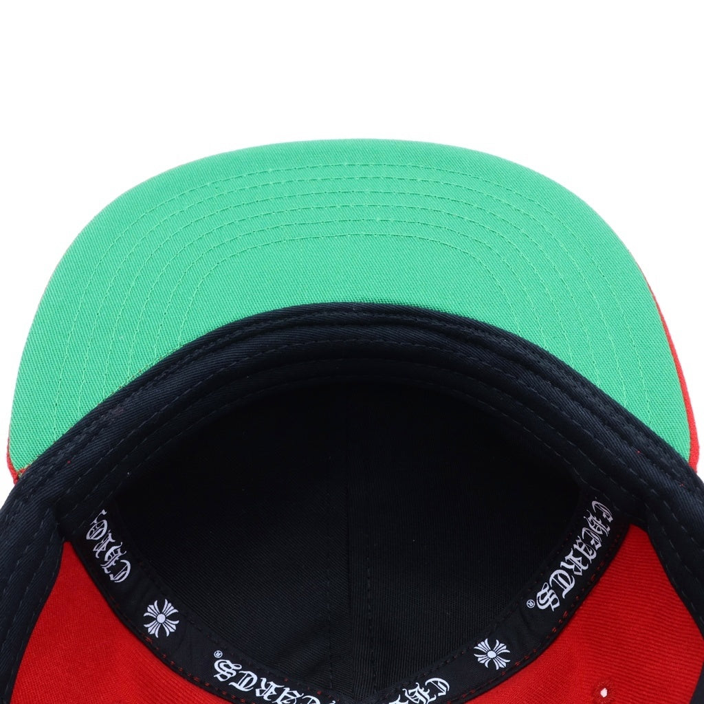 CHROME HEARTS(クロムハーツ) 2024AW VINY HEART BASEBALL CAP ヴィニーハート ベースボール キャップ レッド