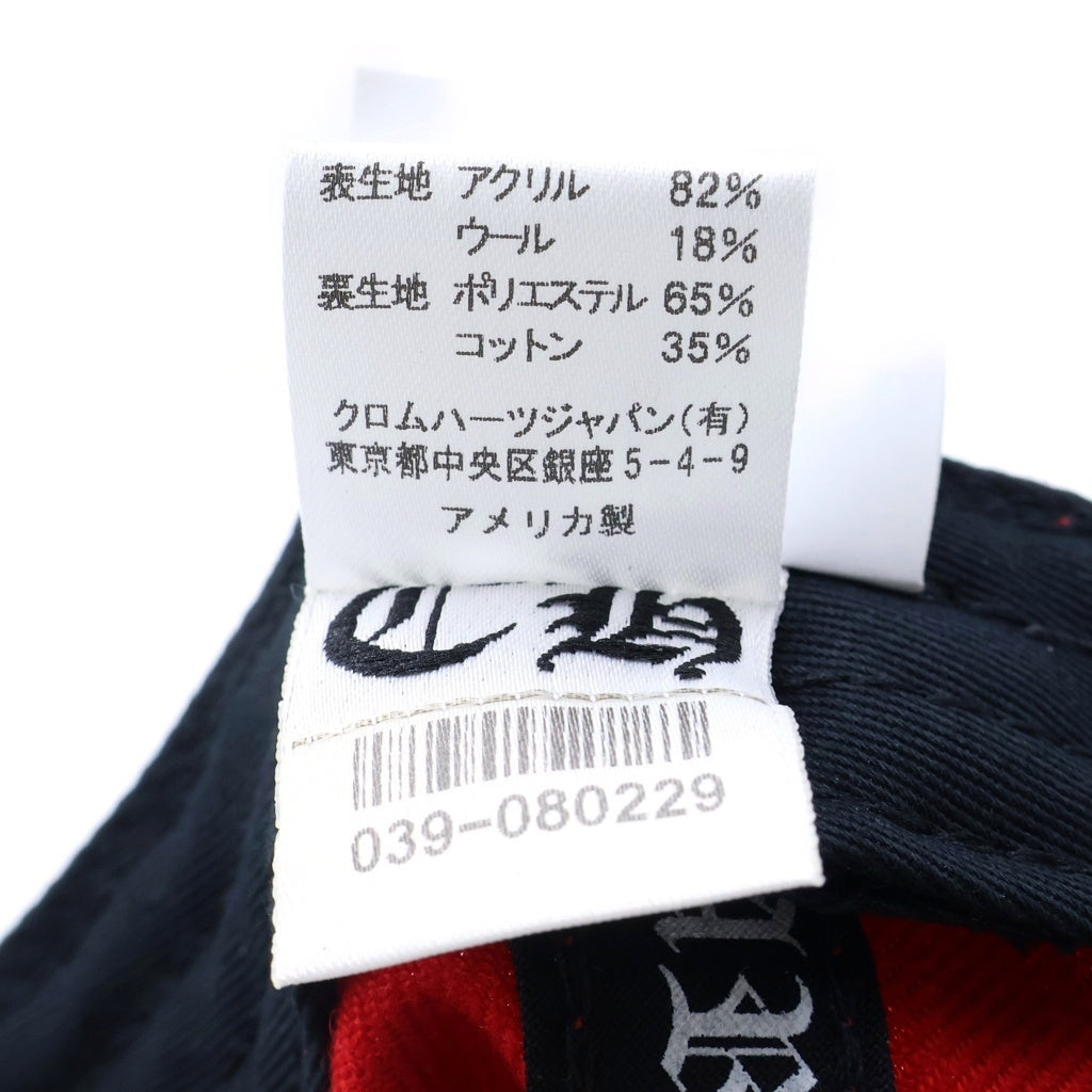 CHROME HEARTS(クロムハーツ) 2024AW VINY HEART BASEBALL CAP ヴィニーハート ベースボール キャップ レッド