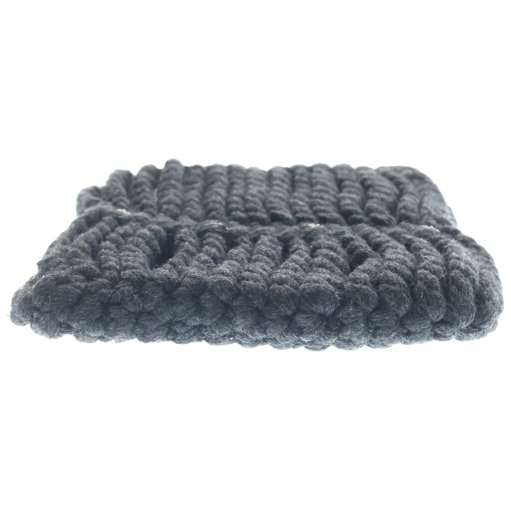 CHROME HEARTS(クロムハーツ) STAR CASHMERE NECK WARMER 4P スター カシミヤ ネックウォーマー ブラック