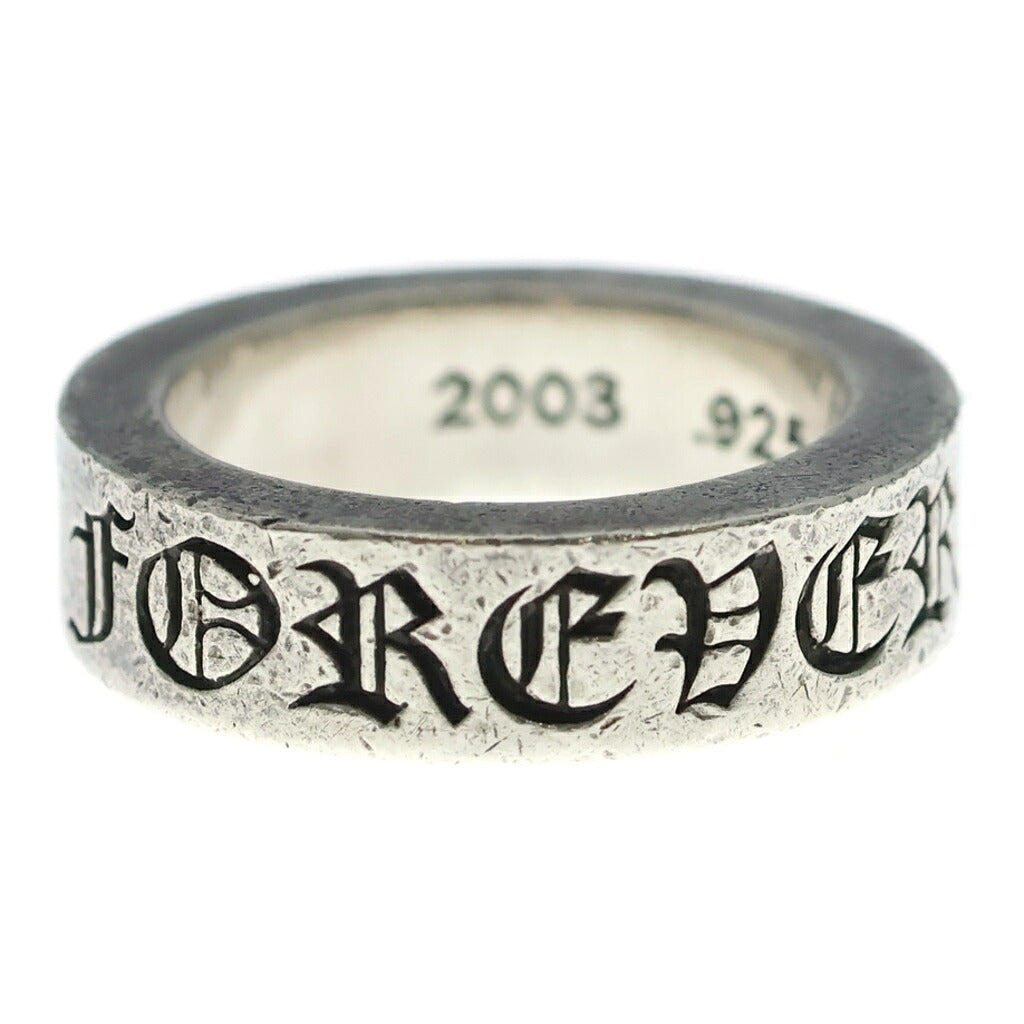 CHROME HEARTS(クロムハーツ) 6mm SPACER FOREVER 6mmスペーサーリング フォーエバーシルバーBCA337