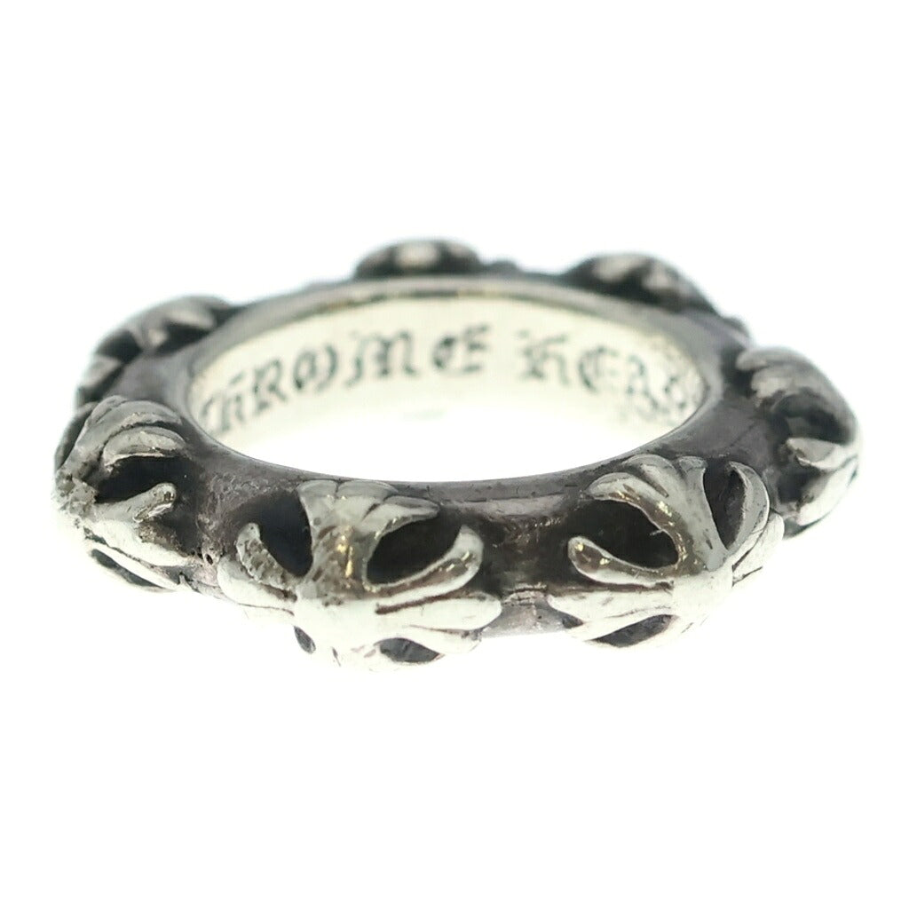 CHROME HEARTS(クロムハーツ) CROSS BAND クロスバンド リング シルバー BCA342